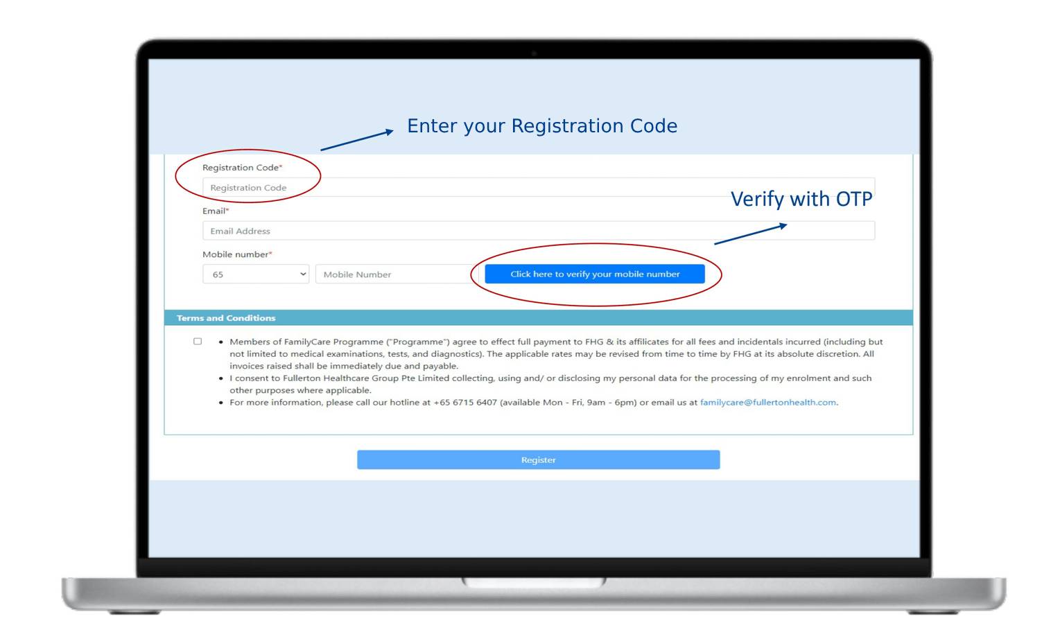 How to Register for FamilyCare Programme