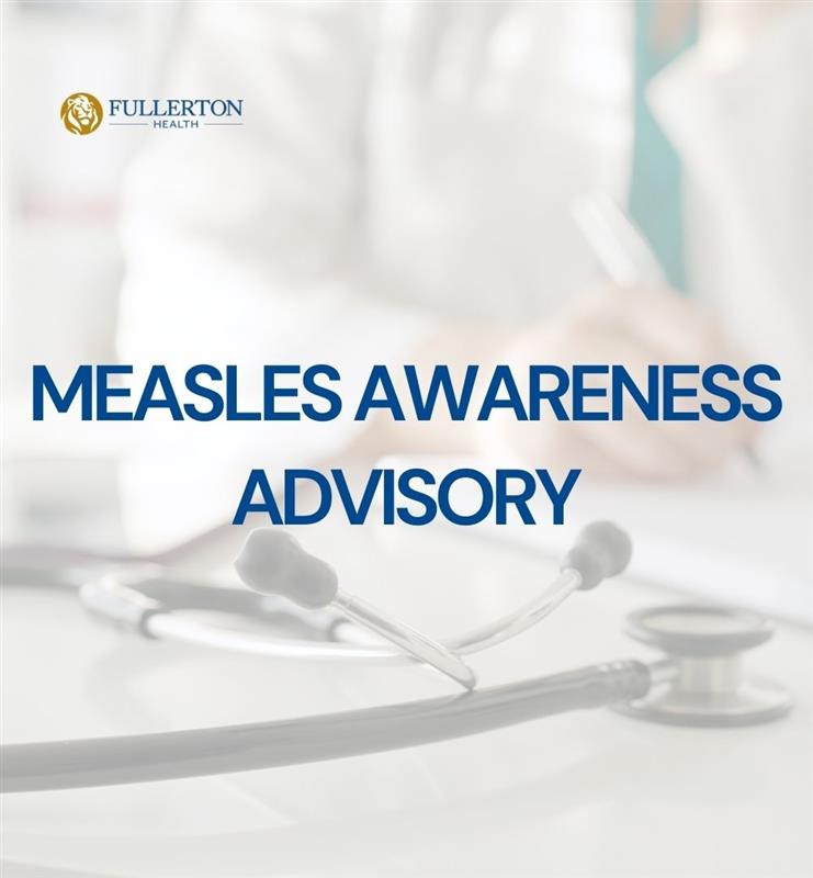 Measles Awareness Advisory for Adults in Singapore
