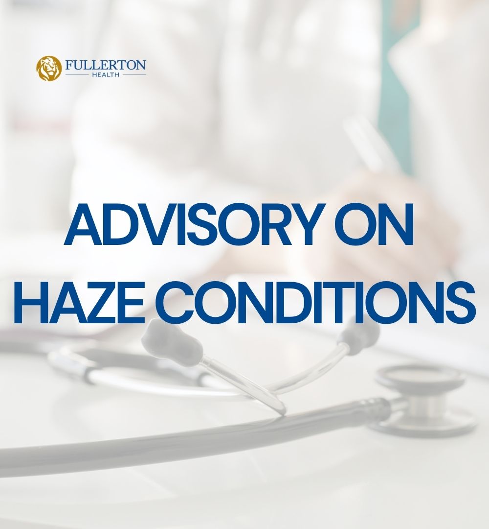 Advisory on Haze Conditions in Singapore
