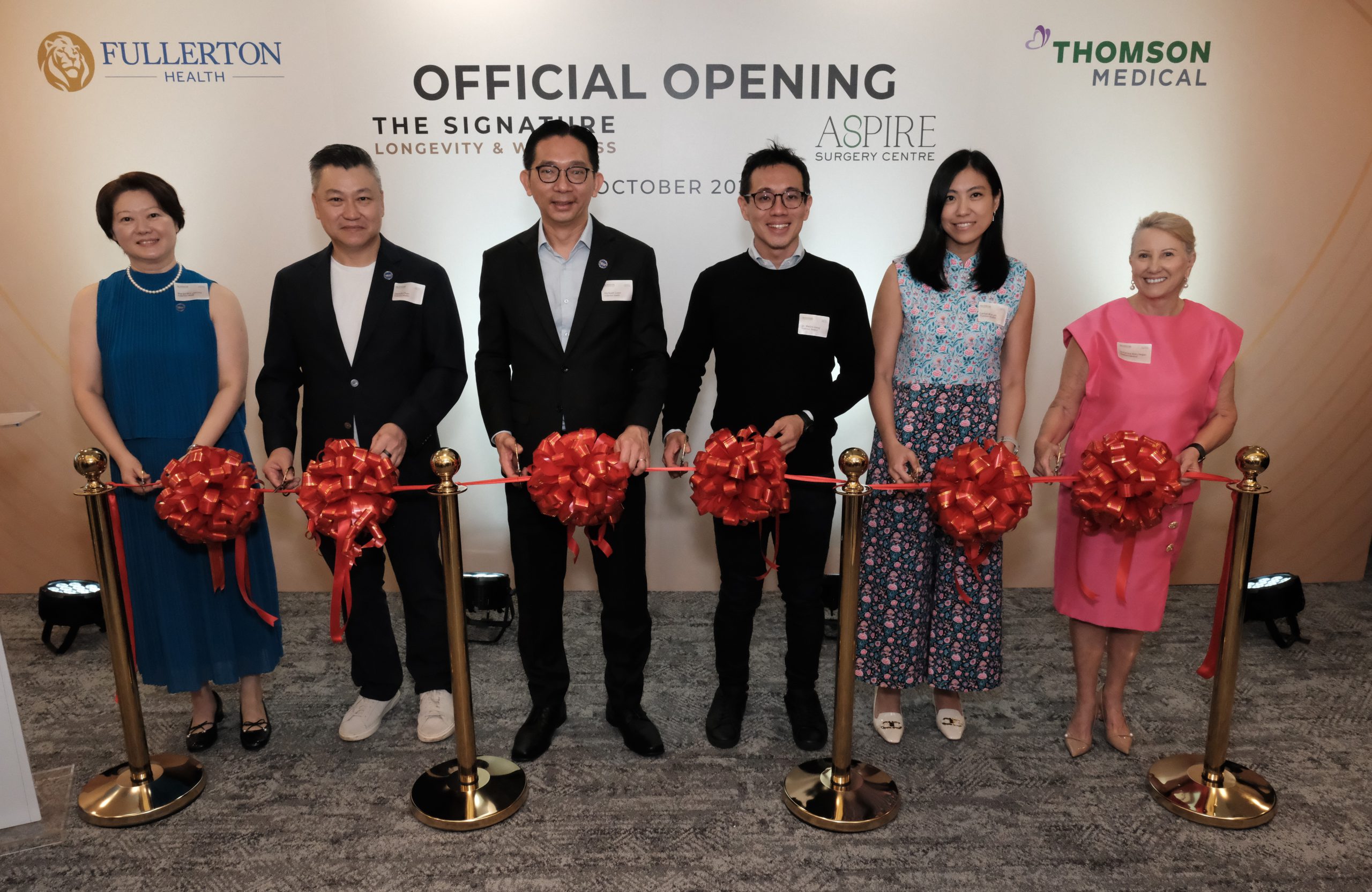Fullerton Health and Thomson Medical Expand Singapore’s Integrated Care Ecosystem with Launch of Aspire Surgery Centre and The Signature Longevity & Wellness