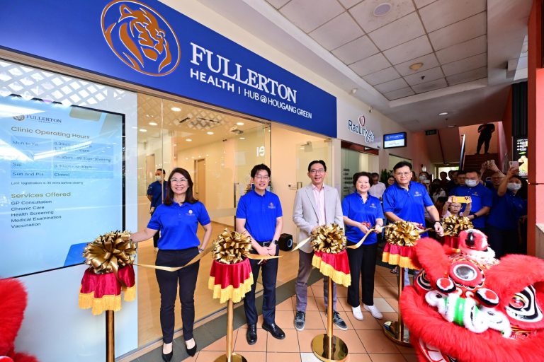 Official Opening of the new Fullerton Health Hub @ Hougang Green