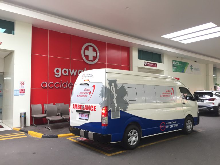 Global Assistance and Healthcare ambulance