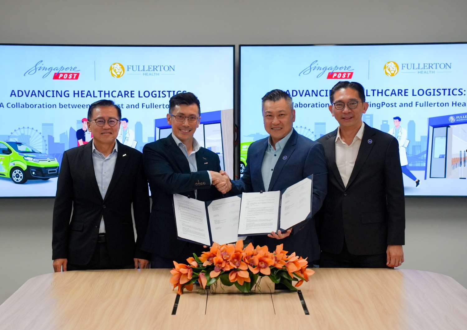 SingPost and Fullerton Health to Collaborate on Healthcare Logistics and Last-Mile Medical Delivery