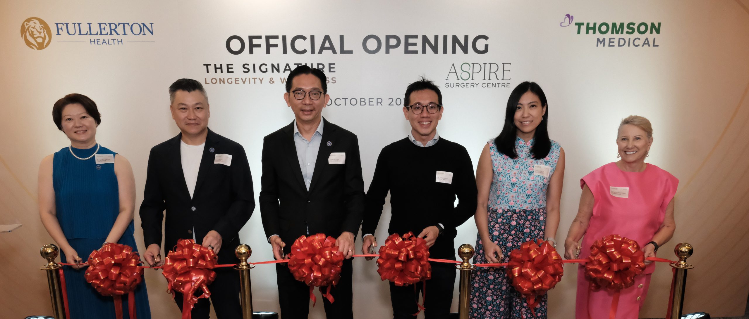 Fullerton Health and Thomson Medical Expand Singapore’s Integrated Care Ecosystem with Launch of Aspire Surgery Centre and The Signature Longevity & Wellness